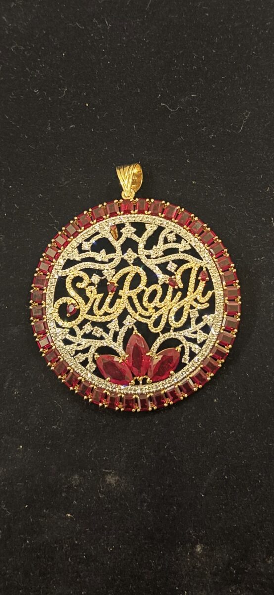 Sri Rajji custom pendant